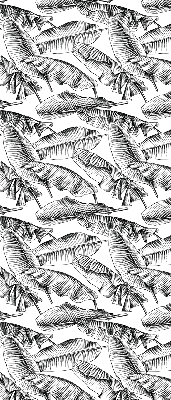 Rolgordijn voor het raam Varenbladeren