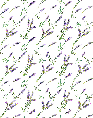 Rolgordijn voor het raam Lavendel