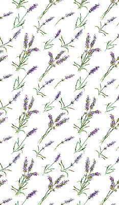 Rolgordijn voor het raam Lavendel