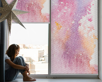 Rolgordijn verduisterend Artistieke verfvlek