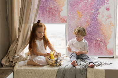 Rolgordijn verduisterend Artistieke verfvlek