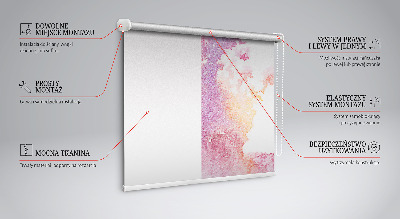 Rolgordijn verduisterend Artistieke verfvlek