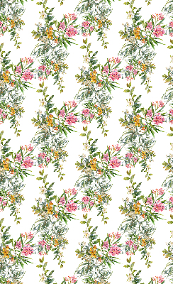 Rolgordijn verduisterend Bloemen