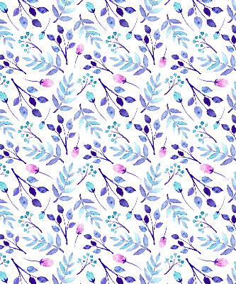 Rolgordijn verduisterend Blauwe bloemen