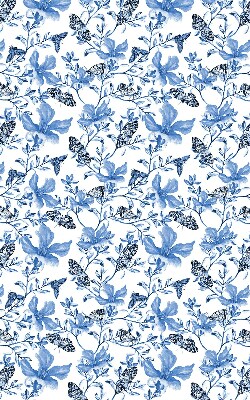 Rolgordijn voor het raam Blauwe vlinders