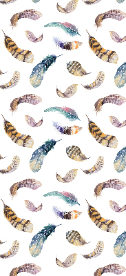 Rolgordijn verduisterend Veren