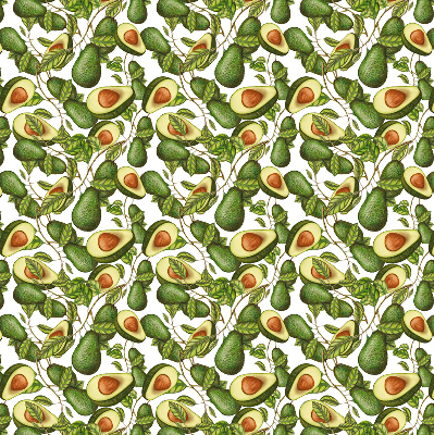 Rolgordijn voor het raam Avocado