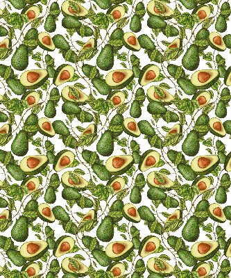 Rolgordijn voor het raam Avocado