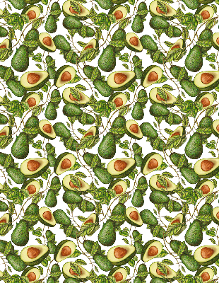 Rolgordijn voor het raam Avocado