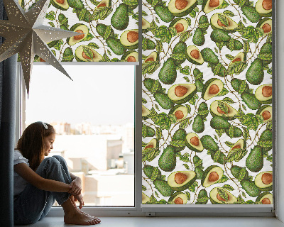 Rolgordijn voor het raam Avocado