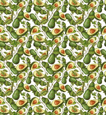 Rolgordijn voor het raam Avocado