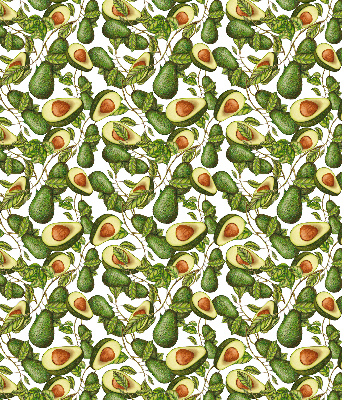 Rolgordijn voor het raam Avocado