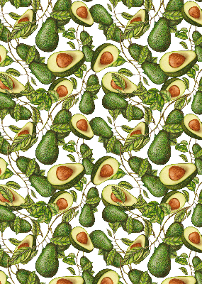 Rolgordijn voor het raam Avocado