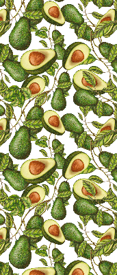 Rolgordijn voor het raam Avocado