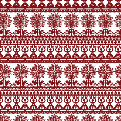 Rolgordijn verduisterend Bruin patroon