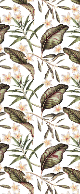 Rolgordijn voor het raam Bloemen met stengels