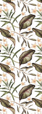 Rolgordijn voor het raam Bloemen met stengels