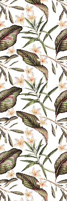 Rolgordijn voor het raam Bloemen met stengels