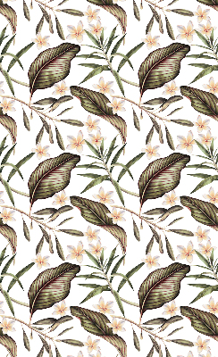 Rolgordijn voor het raam Bloemen met stengels