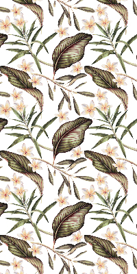 Rolgordijn voor het raam Bloemen met stengels