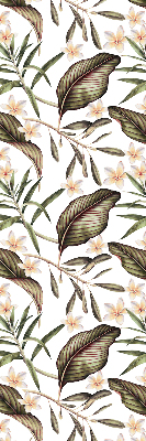 Rolgordijn voor het raam Bloemen met stengels