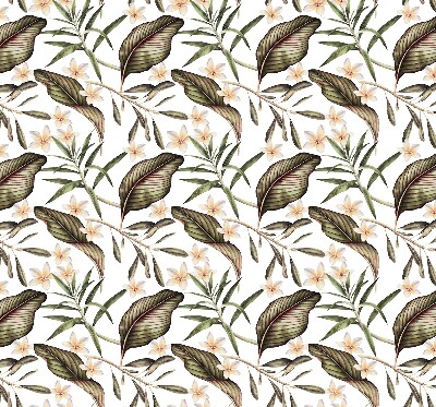 Rolgordijn voor het raam Bloemen met stengels