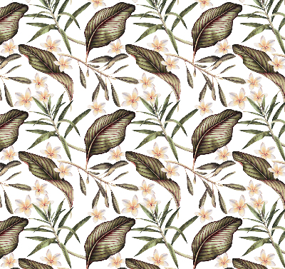 Rolgordijn voor het raam Bloemen met stengels