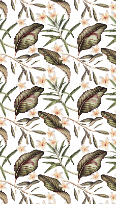 Rolgordijn voor het raam Bloemen met stengels