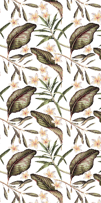 Rolgordijn voor het raam Bloemen met stengels