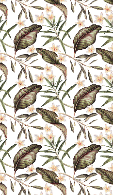 Rolgordijn voor het raam Bloemen met stengels