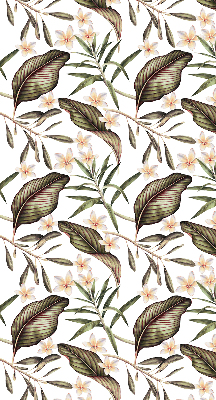 Rolgordijn voor het raam Bloemen met stengels