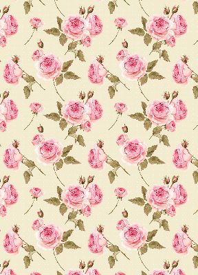 Rolgordijn voor het raam Rozen