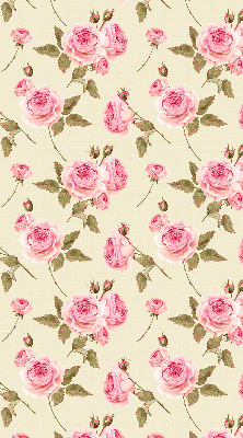 Rolgordijn voor het raam Rozen