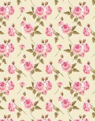 Rolgordijn voor het raam Rozen