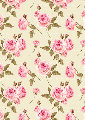 Rolgordijn voor het raam Rozen