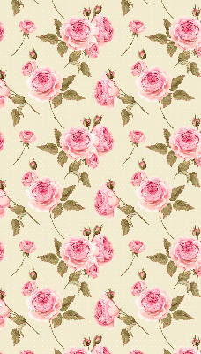 Rolgordijn voor het raam Rozen