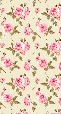 Rolgordijn voor het raam Rozen