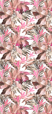 Rolgordijn verduisterend Roze bloemen