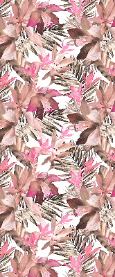 Rolgordijn verduisterend Roze bloemen