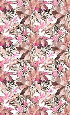 Rolgordijn verduisterend Roze bloemen