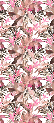 Rolgordijn verduisterend Roze bloemen