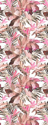 Rolgordijn verduisterend Roze bloemen