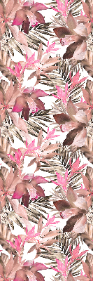 Rolgordijn verduisterend Roze bloemen