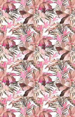 Rolgordijn verduisterend Roze bloemen