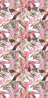 Rolgordijn verduisterend Roze bloemen