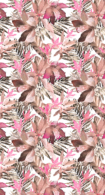 Rolgordijn verduisterend Roze bloemen