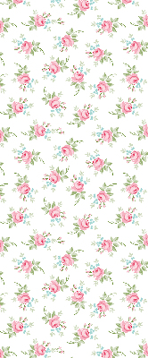 Rolgordijn voor het raam Rozen