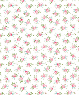 Rolgordijn voor het raam Rozen