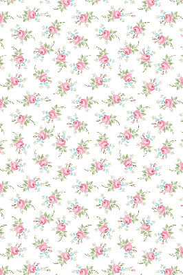 Rolgordijn voor het raam Rozen