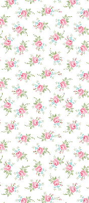 Rolgordijn voor het raam Rozen